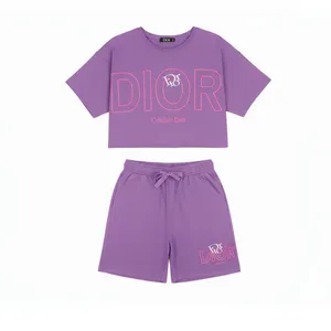 ست تاپ و شلوارک راحتی زنانه مدل T006532