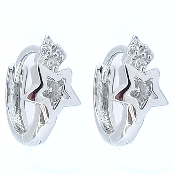 گوشواره دخترانه ژوپینگ مدل نگین کد 1089 گوشواره دخترانه ژوپینگ مدل نگین کد 1089