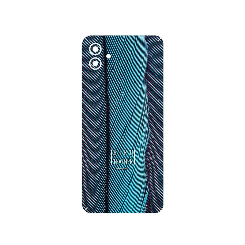 برچسب پوششی ماهوت مدل Turquoise feathers مناسب برای گوشی موبایل سامسونگ Galaxy A04