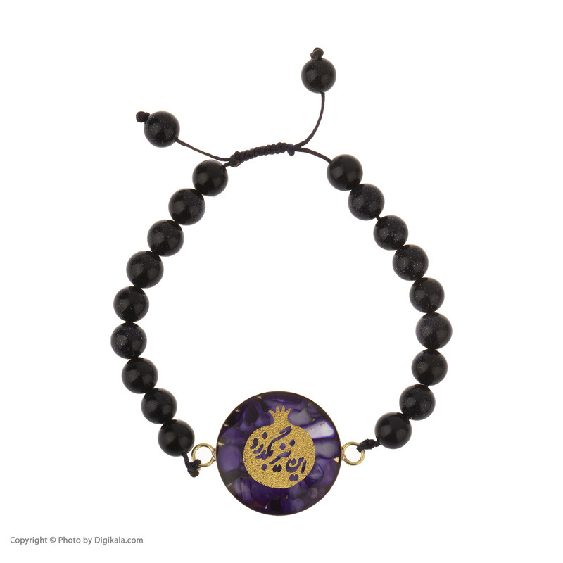 دستبند زنانه طرح این نیز بگذرد مدل mr16