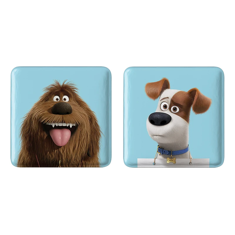 مگنت خندالو طرح زندگی پنهان حیوانات خانگی کد 1067810674 مجموعه 2 عددی