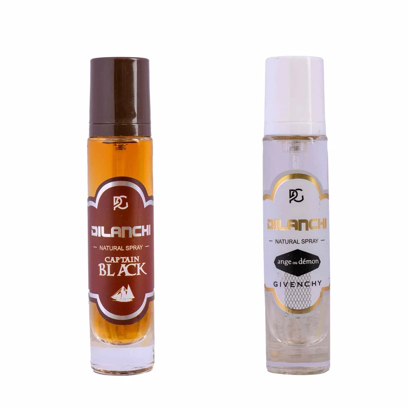 عطر جیبی دیلانچی پلاس کاپیتان بلک و آنجل د مون حجم 30 میلی لیتر مجموعه 2 عددی