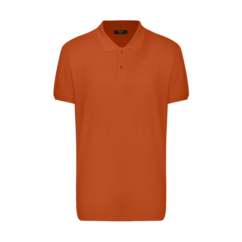 پولوشرت مردانه کالینز مدل 142112106-ORANGERed