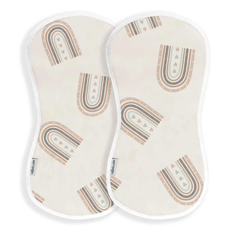 آروغ گیر نوزاد مامز کیوتی مدل رنگین کمان AR-88 بسته دو عددی