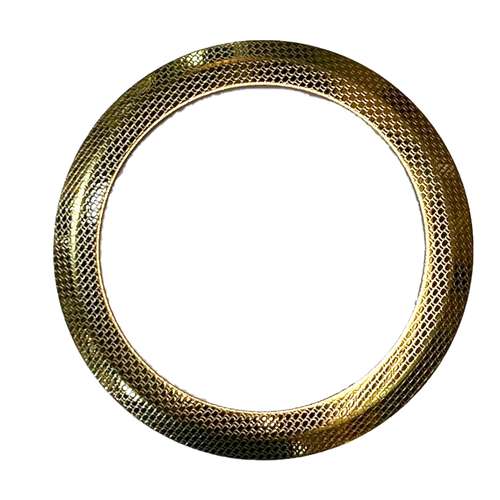استیل دور دریچه کولر خودرو علی یاری مدل 3 پوست ماری بسته 4 عددی