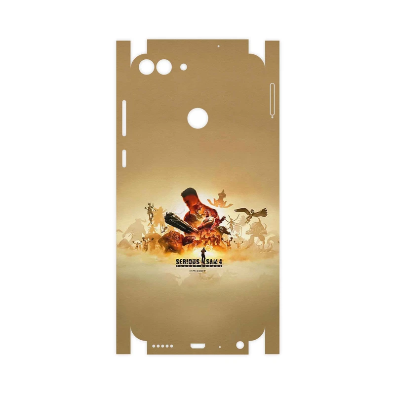 برچسب پوششی ماهوت مدل Serious Sam Game Series-FullSkin مناسب برای گوشی موبایل هوآوی P Smart