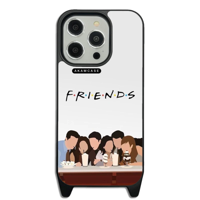 کاور آکام مدل AMCWLA15PRO-FRIENDS11 مناسب برای گوشی موبایل اپل iPhone 15 Pro