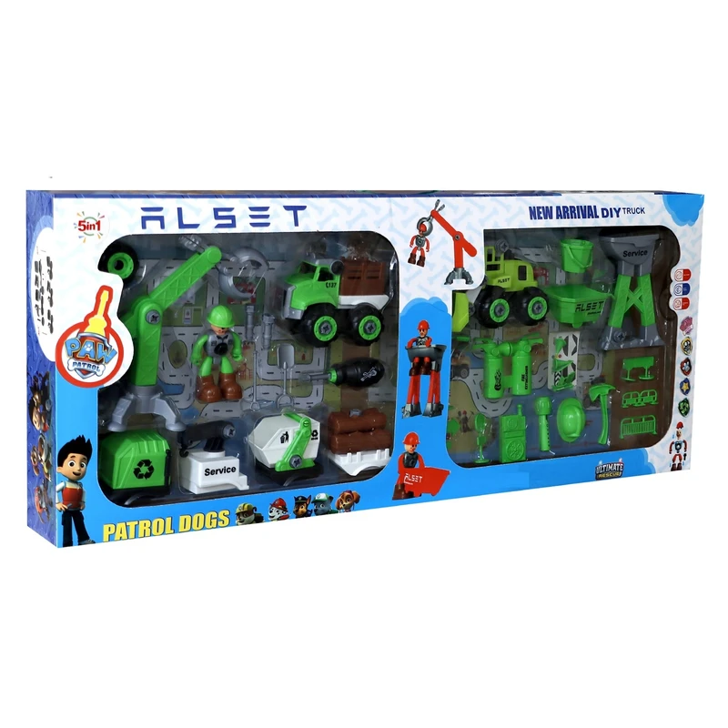 کیت ماشین بازی آلست مدل شهرداری