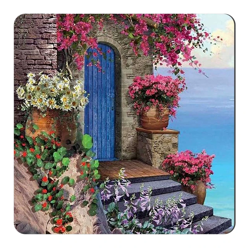 مگنت طرح خانه مدیترانه ای کد wmg922