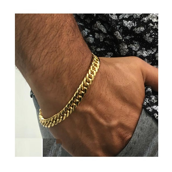 دستبند مردانه مدل استیل 29