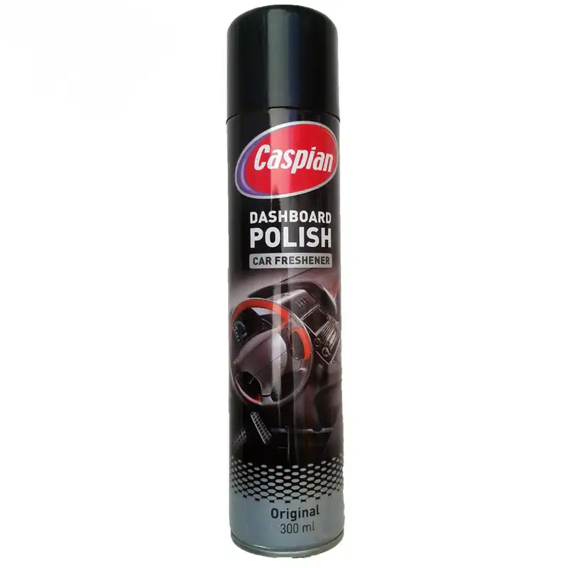 اسپری پولیش داشبورد خودرو کاسپین مدل Original123 حجم 300 میلی لیتر