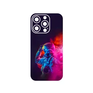 MAHOOT Smoke Rainbow Digital Art 1 Cover Sticker for Apple iPhone 14 Pro