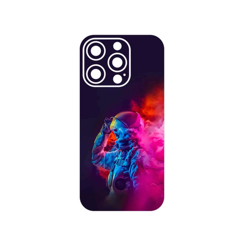 برچسب پوششی ماهوت مدل Smoke Rainbow Digital Art 1 مناسب برای گوشی موبایل اپل iPhone 14 Pro