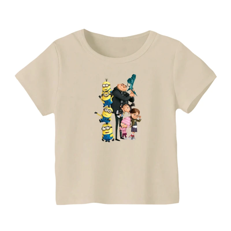 تی شرت آستین کوتاه بچگانه مدل مینیون کد ۳
