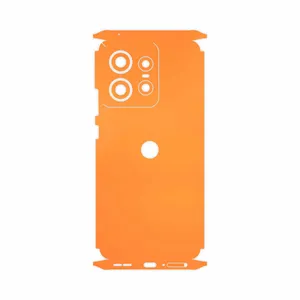 MAHOOT Matte-Orange-FullSkin Cover Sticker for Motorola Edge 50 Pro