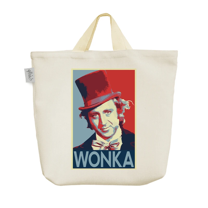 ساک خرید خندالو مدل Wonka کد 9839