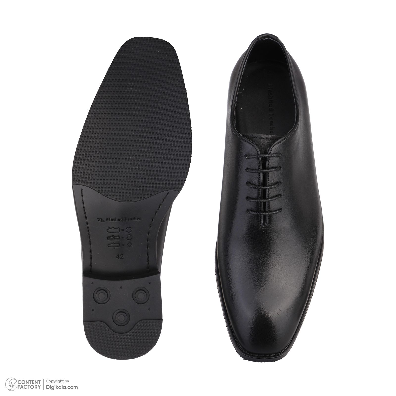 کفش مردانه چرم مشهد مدل J6284-001 - - 7
