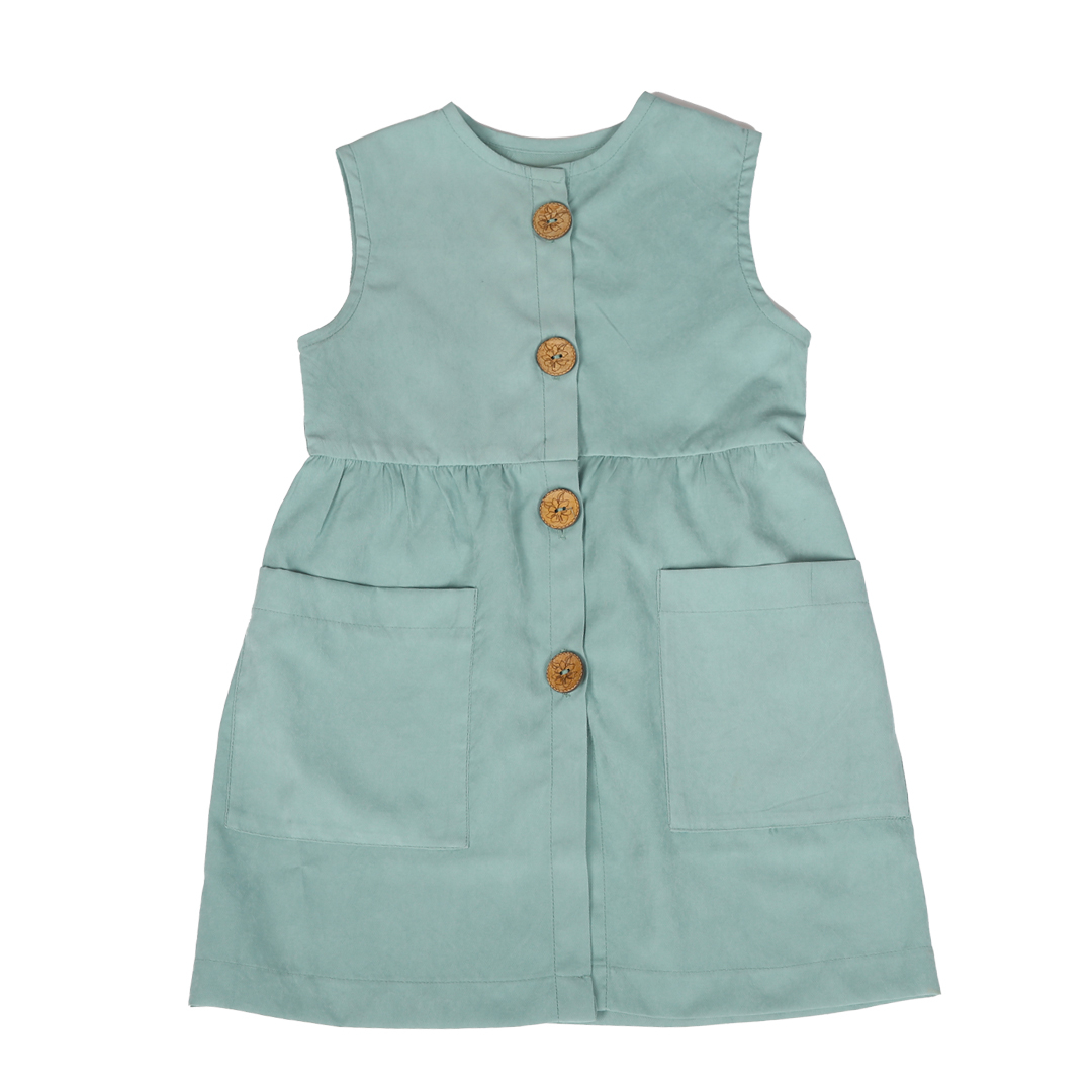 سارافون دخترانه مدل گندم