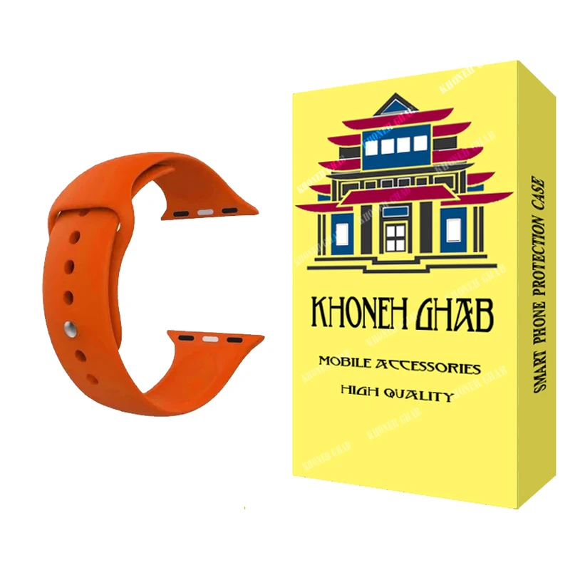 بند خونه قاب مدل BAND مناسب برای اپل واچ 40 میلی متری