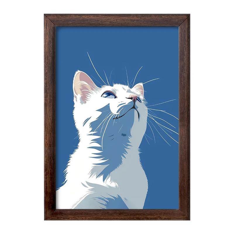 تابلو خندالو طرح گربه (Cat) کد F3120