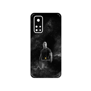 MAHOOT Dwayne Johnson Cover Sticker for Xiaomi Mi 10T Pro 5G
