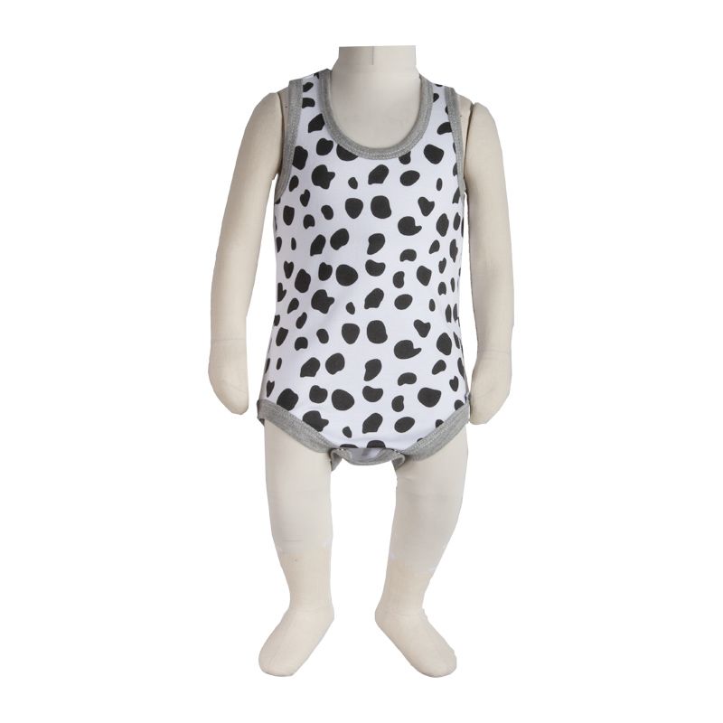 بادی بدون آستین نوزادی آدمک مدل مومو 0311810 - - 4