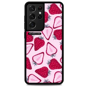 AKAM AMCWSGS21U-FRUIT6 Cover For Samsung Galaxy S21 Ultra