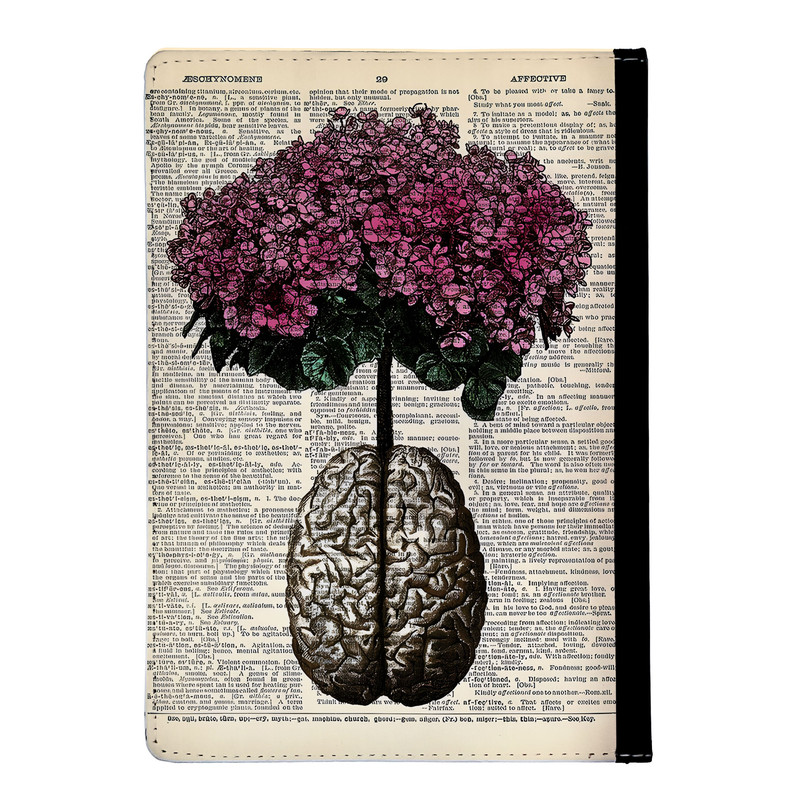 کلاسور مدل مغز و بوته گل کد nc466