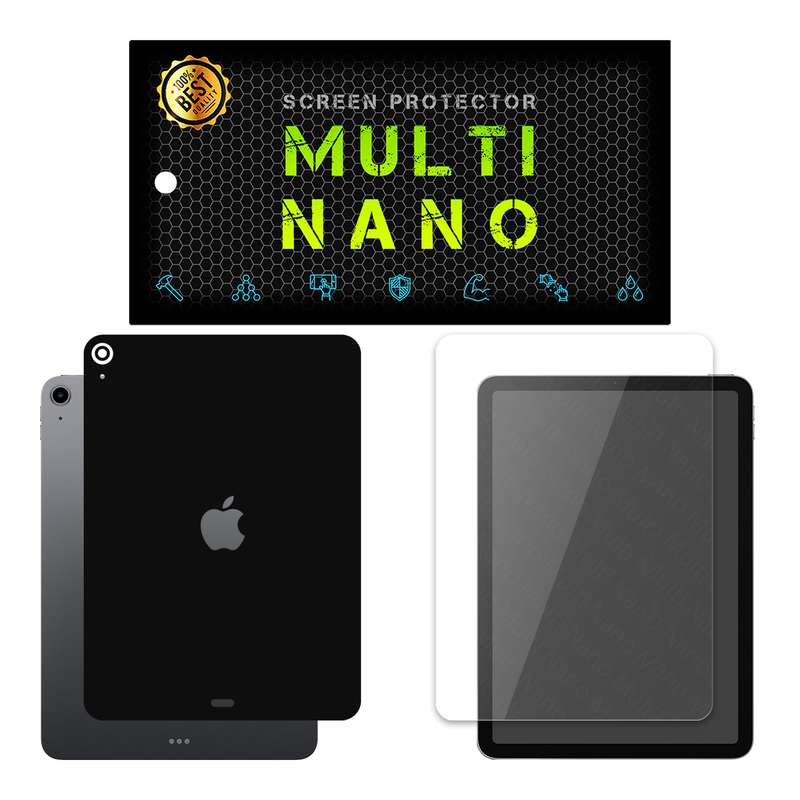 برچسب پوششی مولتی نانو مدل X-F1M-S مناسب برای تبلت اپل iPad Air 2020 - 10.9-inch 4th Gen  به همراه محافظ صفحه نمایش