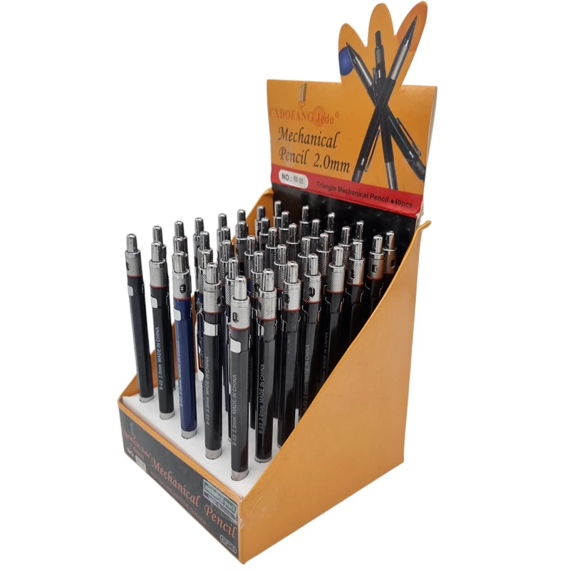 مداد نوکی 2.0 میلی متری کد RB105 مجموعه ۴۰ عددی