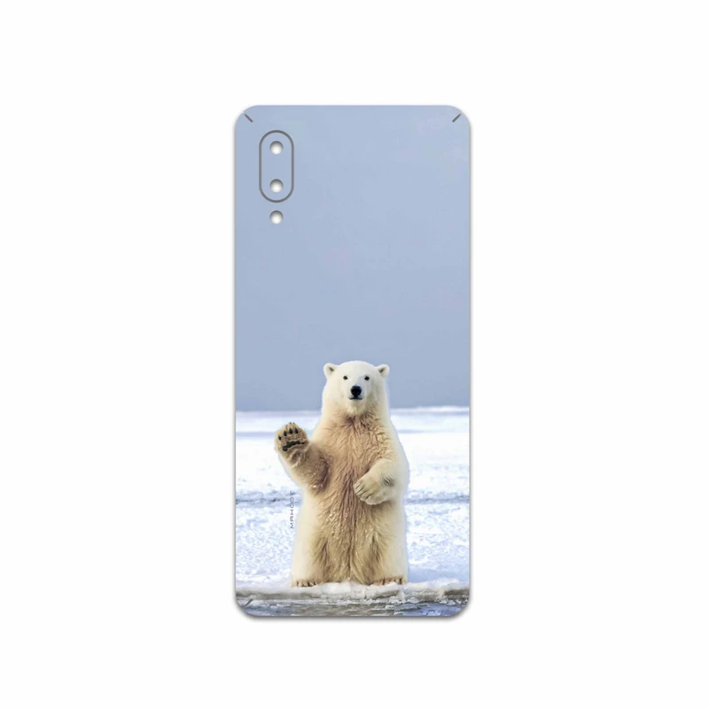 برچسب پوششی ماهوت مدل Polar-bear مناسب برای گوشی موبایل سامسونگ Galaxy A02