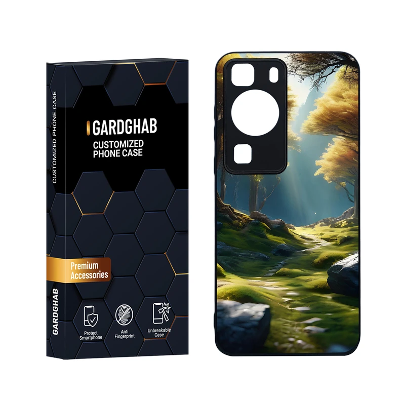 کاور گارد قاب مدل هنری مناسب برای گوشی موبایل هوآوی P60 / P60 Pro