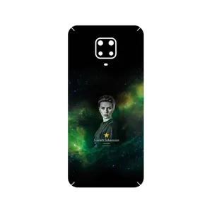 MAHOOT Scarlett Johansson Cover Sticker for Xiaomi Redmi Note 9 Pro