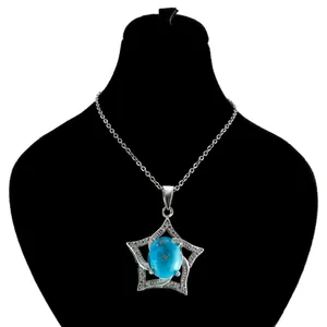 گردنبند نقره زنانه کد AV101