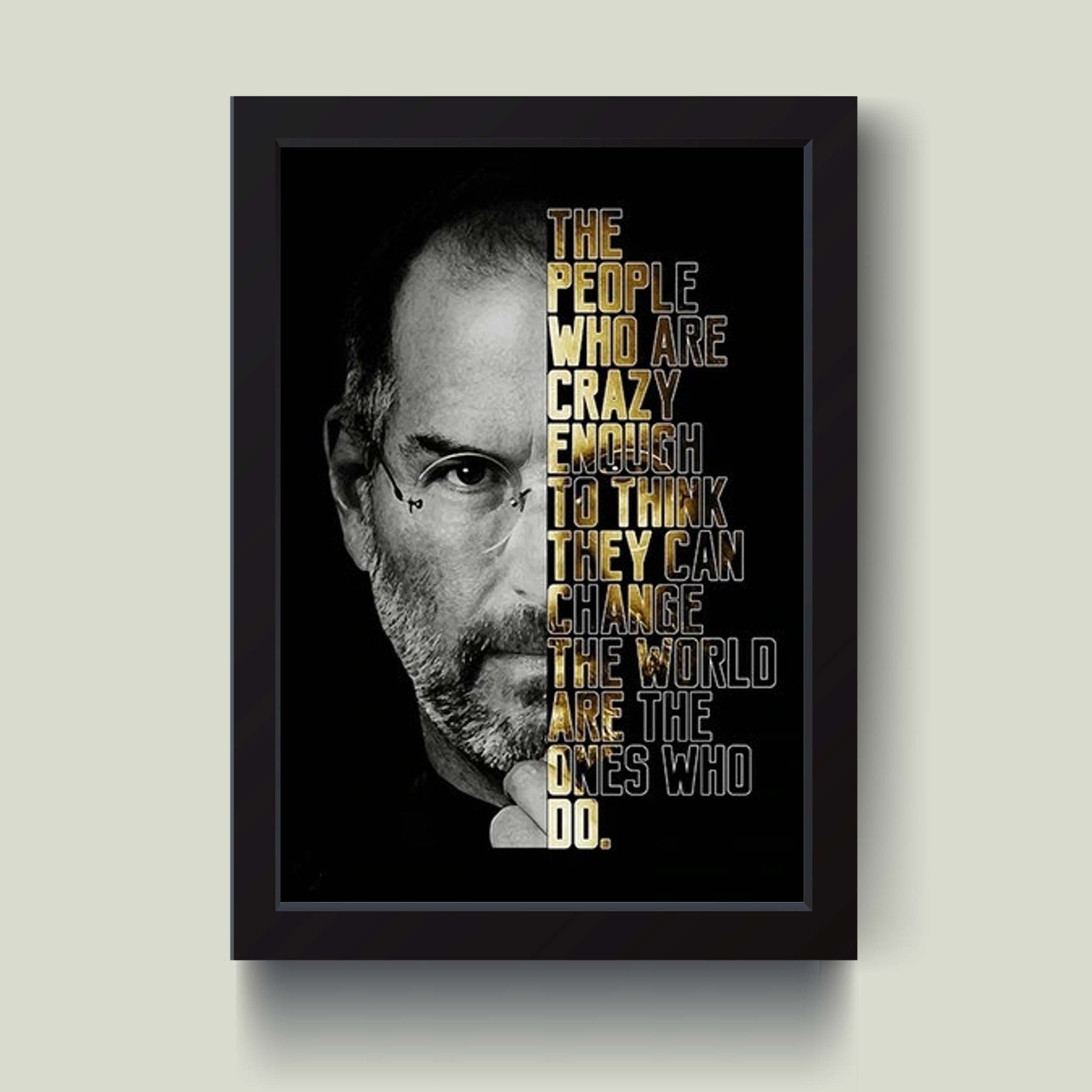 تابلو مدل انگیزشی Steve Jobs استیو جابز کد S2501-b
