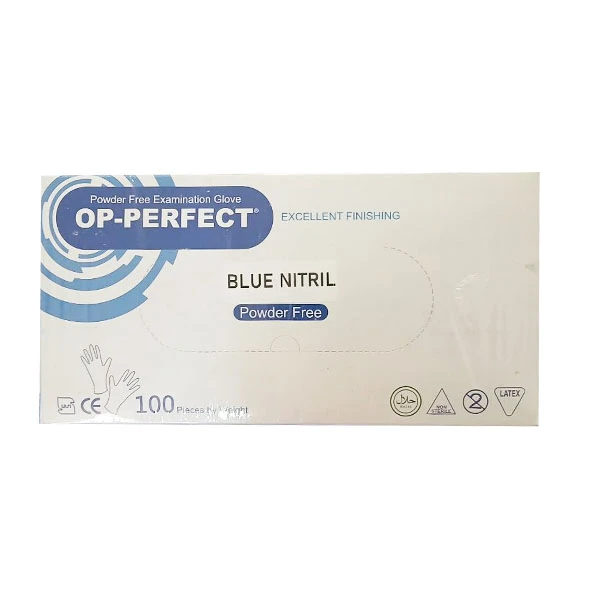 دستکش نظافت حریر مدل OP-PERFECT سایز لارج بسته 100 عددی