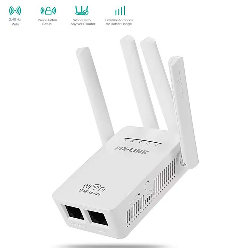 توسعه دهنده شبکه بی‌سیم پیکس لینک مدل LV-WR09/WR09Q