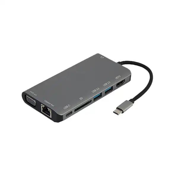 هاب 8 پورت USB-C کی نت مدل s9