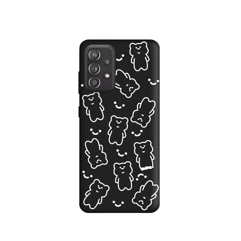 کاور قاب گارد طرح خرسی کد s7964 مناسب برای گوشی موبایل سامسونگ Galaxy A52 / A52s