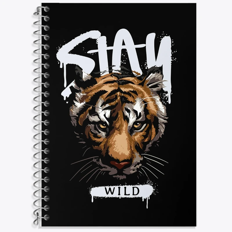 دفتر لغت 50 برگ خندالو طرح ببر کد F1477