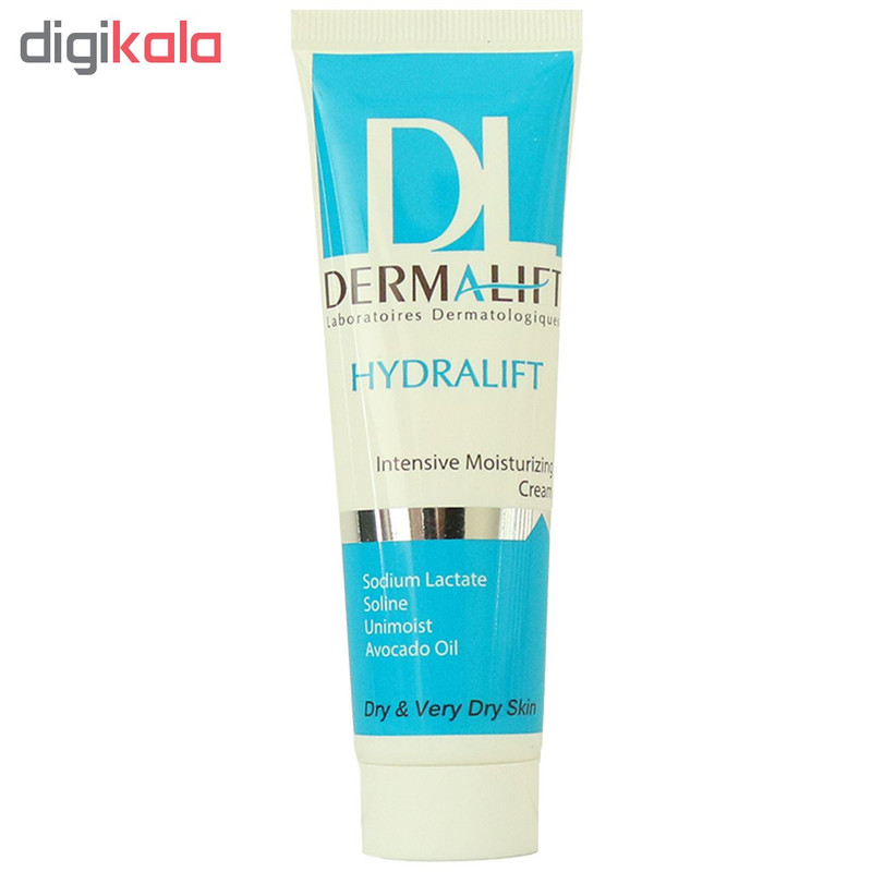 کرم مرطوب کننده قوی درمالیفت مدل Hydralift Intensive حجم 50 میلی لیتر کرم مرطوب کننده قوی درمالیفت مدل Hydralift Intensive حجم 50 میلی لیتر