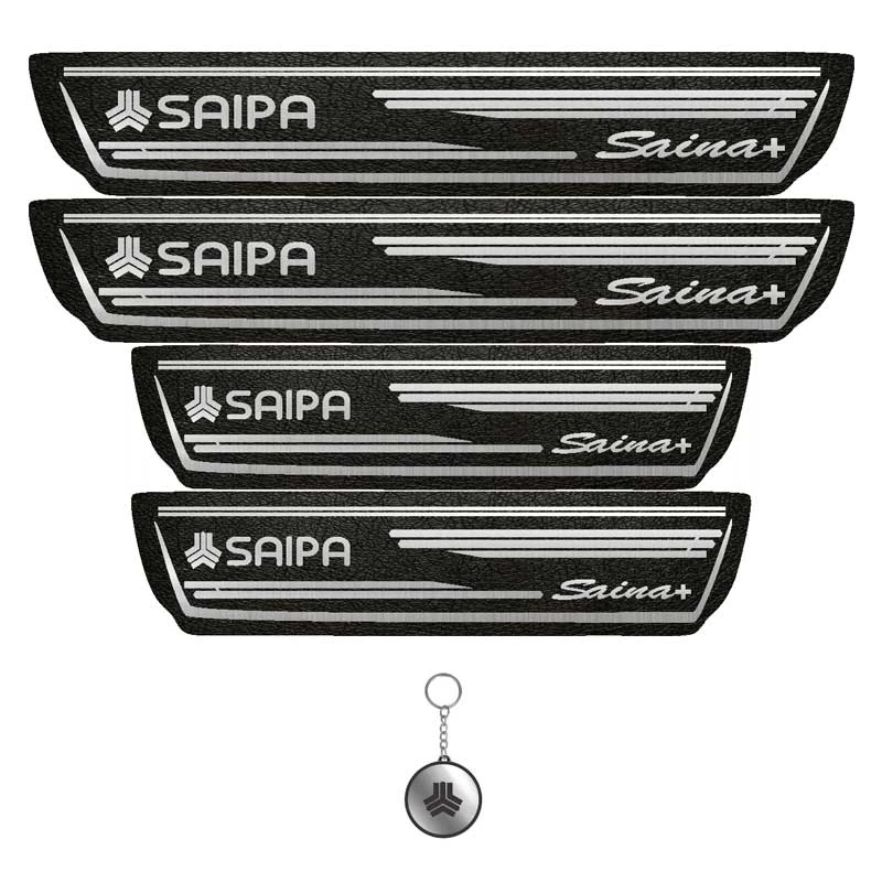 برچسب پارکابی خودرو لندمون کد LM205 MS مناسب برای سایناپلاس مجموعه 4 عددی به همراه جا کلیدی