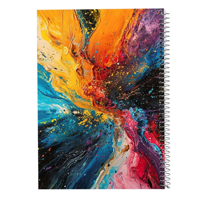 دفتر نقاشی 50 برگ مدوپد مدل اشکال فانتزی کد DF16322