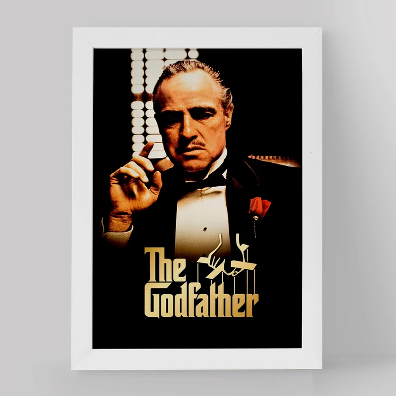 تابلو خندالو مدل پدرخوانده The Godfather کد 10154
