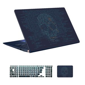 نقد و بررسی استیکر لپ تاپ توییجین و موییجین طرح Hacker کد 19 مناسب برای لپ تاپ 15.6 اینچ به همراه برچسب حروف فارسی کیبورد توسط خریداران