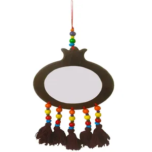 آینه چوبی مدل انار