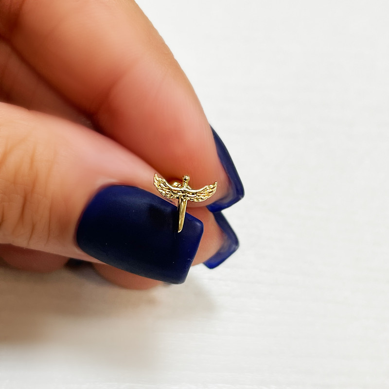 پیرسینگ گوش زنانه اقلیمه مدل HS215 پیرسینگ گوش زنانه اقلیمه مدل HS215