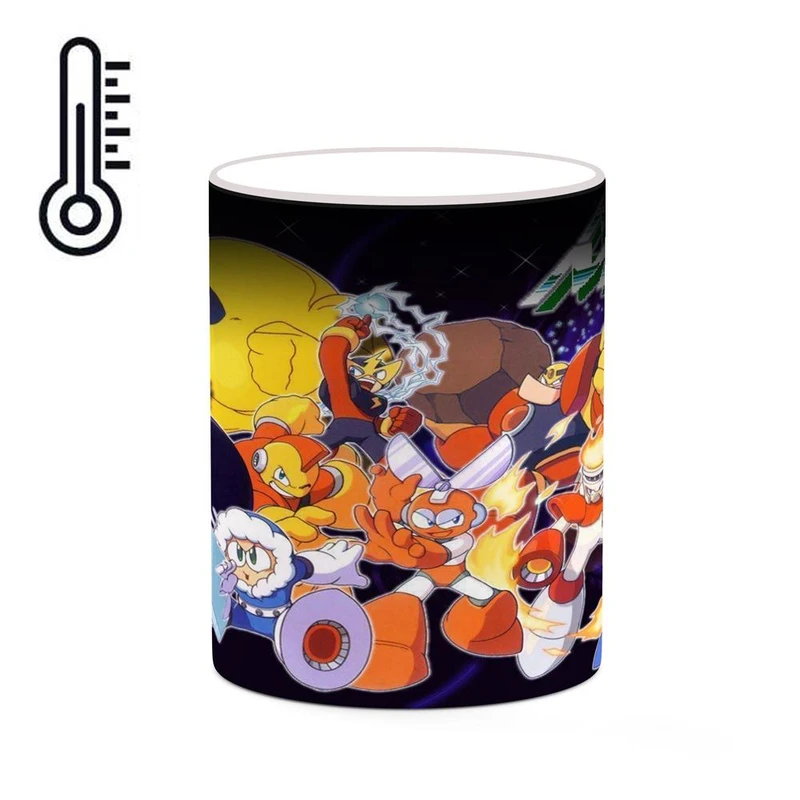 ماگ حرارتی کاکتی مدل بازی مگا من Mega Man کد mgh29412