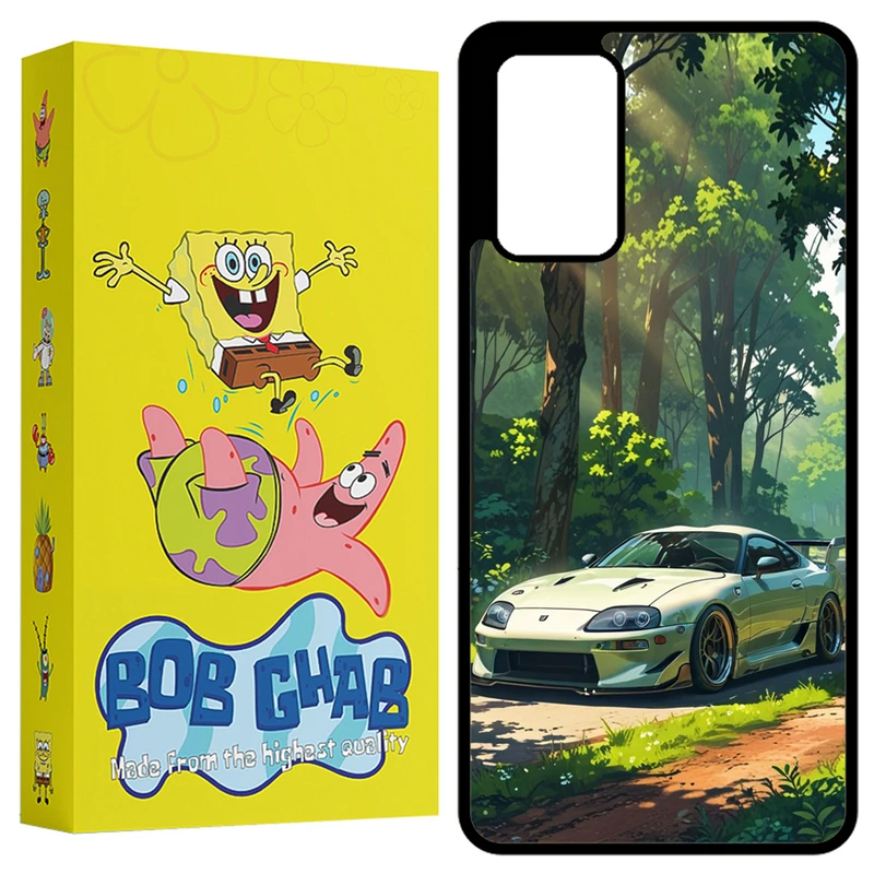 کاور باب قاب طرح ماشین مدل BCPA72 مناسب برای گوشی موبایل سامسونگ Galaxy A72 4G