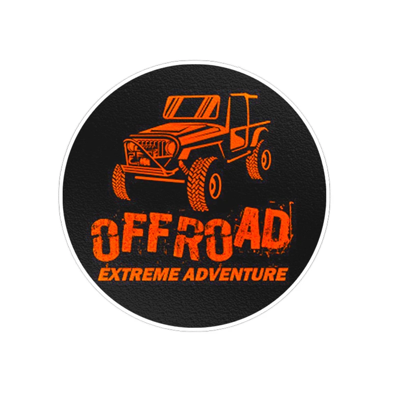 استیکر لپ تاپ ماسا دیزاین طرح OFF ROAD مدل STK963